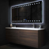 Espejo LED Rectangular | Botones táctiles | Función antivaho | Luz blanca fría - Reyze Seria Minimal Model 6